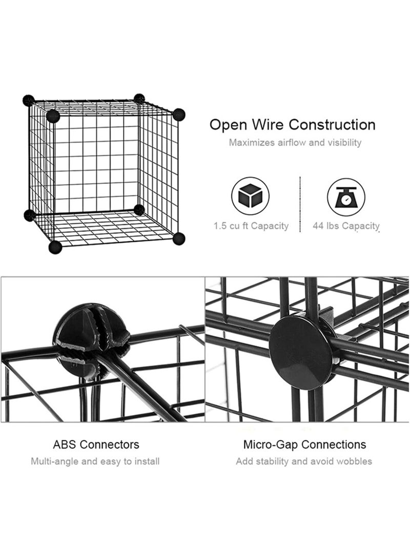 M.A&F's 3 Tier Cat Cage Indoor DIY Pet Playpen Detachable Metal Small Animal Cage Wire Ferret Cage Indoor Cat Kennels for Kitten Puppy Bunny - Image 5